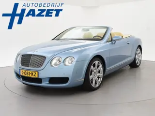 Bentley Continental GTC 6.0 W12 560 PK *SILVERLAKE METALLIC* + 20 INCH | XENON | STOELVERW. | MEMORY