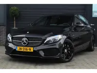 Mercedes-Benz C-klasse 450 AMG 4MATIC | Panoramadak | Burmester | Adaptief | Leer | Zeer nette staat