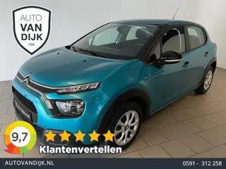 Citroen C3 1.2 PureTech Live AIRCO SCHERM ELELK RAMEN CENT VERG MULTI STUUR 5DRS LAGE KM STAND ZEER 