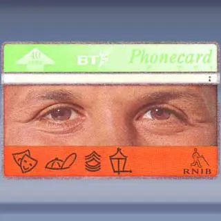 RNIB, eyes Gary Wilmot (1993)