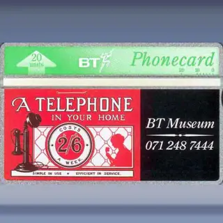 BT Museum, a telephone.... (1992)