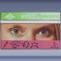 RNIB, eyes Annika Rice (1993)