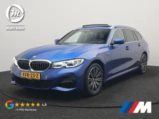 BMW 3 Serie Touring 330e M Sport PHEV 293pk Dealer O.H. | Trekhaak Af Fabriek | Panodak | Head Up | 
