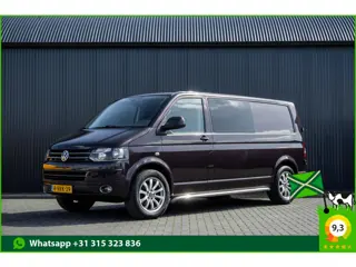 Volkswagen Transporter T5 2.0TDI L2H1 DC | 140 PK | MARGE | 5-Zits | Cruise | Carplay | Trekhaak
