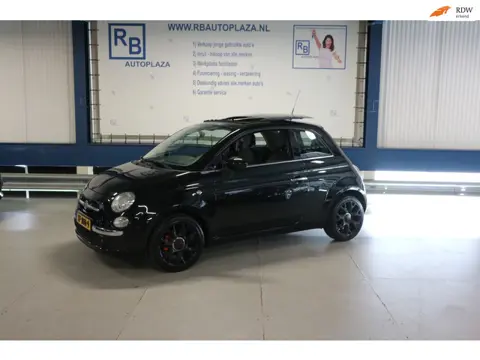 Fiat 500 1.4-16V Lounge PANO/ LEER/ BLACK PACK