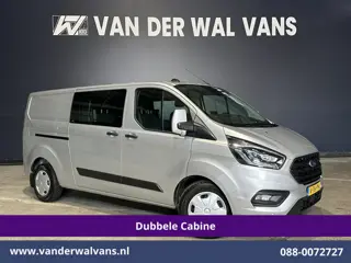 Ford Transit Custom 2.0 TDCI 170pk Automaat L2H1 Dubbele Cabine Euro6 Airco | 5-Zits | Xenon | Camer