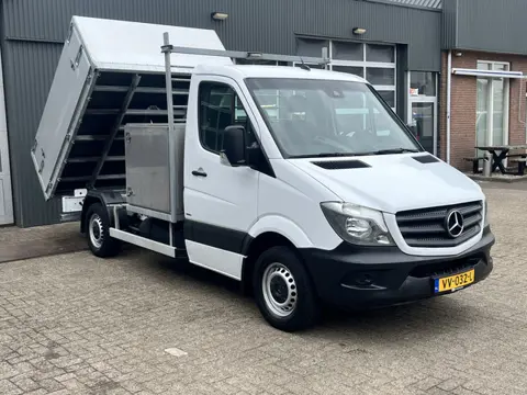 Mercedes-Benz Sprinter 316 1.8 NGT 366 CNG en Benzine 157pk Automaat Pick-up Open laadbak Kipper Ger