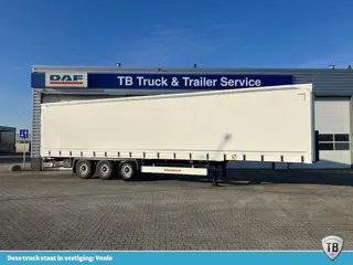 Kässbohrer SCS X / 90 - 12 /27 met hefdak en twee liftassen