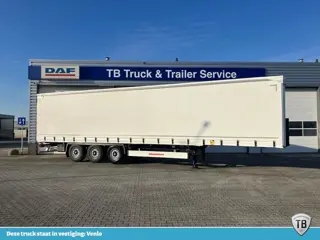 Kässbohrer SCS X / 90 - 12 /27 met hefdak en twee liftassen