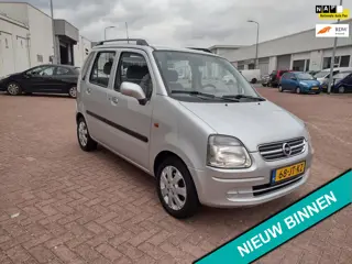 Opel Agila 1.2-16V Star Edition MOOIE AUTO BEL 0619590613 HOGEN IN STAP AIRCO