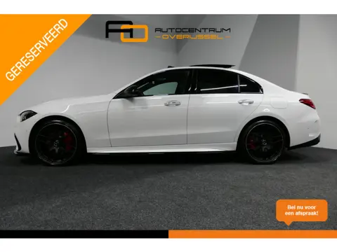 Mercedes-Benz C-klasse 300 e AMG Line / C63s AMG Diffuser / Panamericana Grille / Panoramadak / Elek