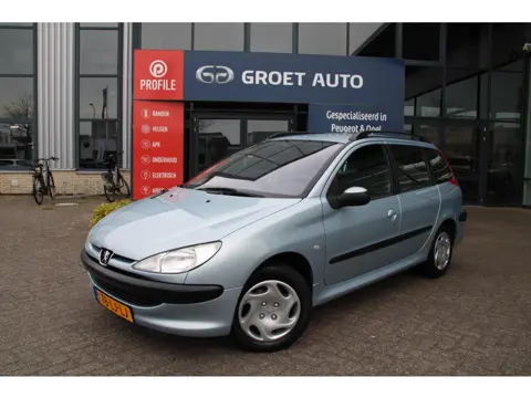 Peugeot 206 SW 1.4 X-line Airco 1e eigenaar 57553km met nieuwe APK