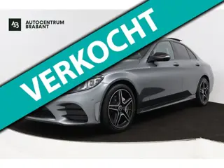Mercedes-Benz C-klasse 180 Solution AMG (PANORAMADAK, MULTIBEAM LED, SFEERVERLICHTING, NIGHTPAKKET, 