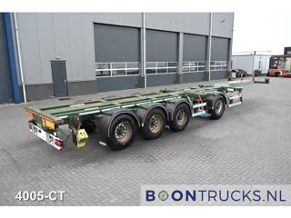 D-Tec CT-43-04D COMBITRAILER | 2x20-30-40-45ft HC * LIFT AXLE * 3x AVAILABLE