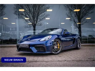 Porsche 718 Spyder 4.0 (420pk) ** PCCB Ceramic ** PDLS+ ** AppleCarplay ** PVTS ** Sport Chrono Spor