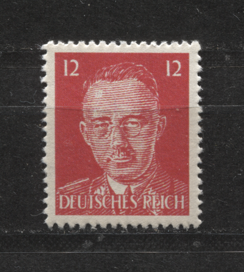 Propaganda postzegel met afbeelding Heinrich Himmler