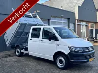 Volkswagen Transporter 2.0 TDI Pick up Kipper Open laadbak Airco 6-Persoons Telefoonverbinding Hoge 