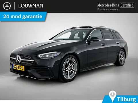 Mercedes-Benz C-Klasse Estate 180 Star Edition AMG Panoramadak elct. | 5 spaaks licht metalen velgen