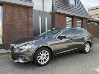 Mazda 6 Sportbreak 2.0 HP Skylease+ AUTOMAAT | BI-XENON | CRUISE CONTROL | TREKHAAK AFN. | NAV | PDC