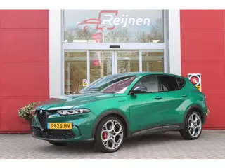 Alfa Romeo Tonale 1.5T Hybrid 160PK VELOCE | AFNEEMBARE TREKHAAK | PREMIUM PACK: LEDEREN BEKLEDING/G
