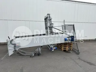 Sorma PAL 108F palletiseerder met doosdraaier en plaat