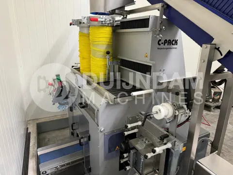 C-Pack VAS 992 verticale net verpakkingsmachine met seal en handvat