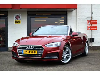 Audi A5 Cabriolet 2.0 TFSI Launch Edition, S-Line, Automaat Uniek ! 29.000 km NL geleverde auto, 1e 