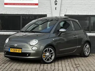 Fiat 500 1.4-16V Lounge By Diesel Edition Open Dak Leder