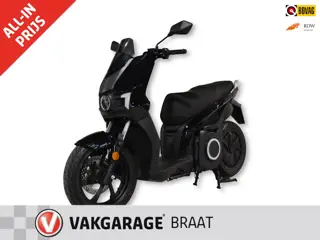 Silence Bromscooter S02 45km/u l INCL. ACCU & KOFFER