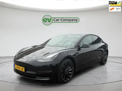 Tesla Model 3 Performance AWD 75 kWh | SOH 91% | Facelift | Warmtepomp | Autopilot | 1e Eigenaar | B
