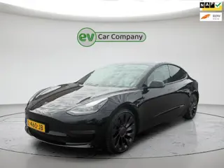 Tesla Model 3 Performance AWD 75 kWh | SOH 91% | Facelift | Warmtepomp | Autopilot | 1e Eigenaar | B