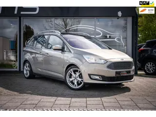 Ford Grand C-Max 1.0 Titanium|Apple Carplay|Eerste Eigenaar|Dealer onderhouden|Navi|Cruise Control|P
