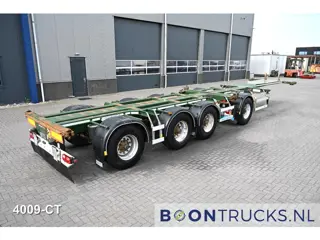 D-Tec CT-43-04D COMBITRAILER | 2x20-30-40-45ft HC * STEERING AXLE * LIFT AXLE * 2x AVAILABLE