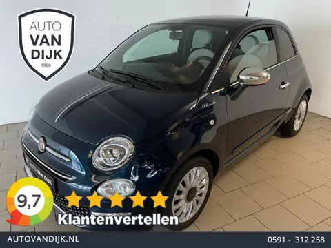Fiat 500 1.0 Hybrid Dolcevita AIRCO CLIMA PANO LEER NAVI CRUISE BLUETOOTH VELGEN ELEK RAMEN CENT VER