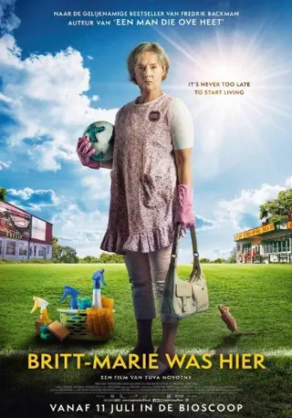 BRITT - MARIE WAS HIER filmposter.