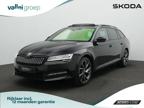 Skoda Superb 1.4 TSI iV 218 pk Sportline | Panoramadak | Trekhaak | Navigatie Columbus | Geheugensto