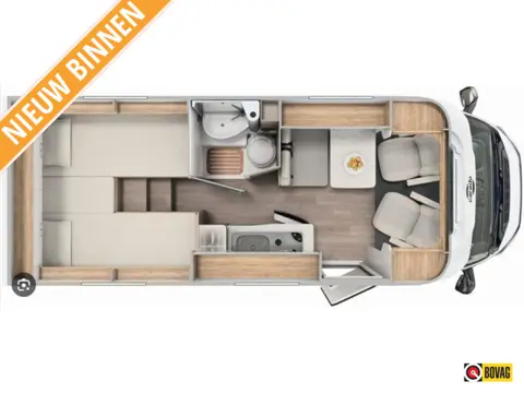 Carado V 337 PRO+ COMPACT-2APARTE BEDDEN