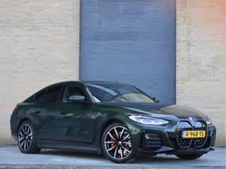 BMW i4 Gran Coupe eDrive40 84 kWh M Sport | Sanremo Green | Widescreen | Live Cockpit | Haak | Org. 