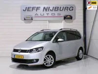 Volkswagen Touran 1.6 TDI Highline 7p. "7 Persoons" Nieuwe-APK Trekhaak Parkeersensoren Bluetooth I 