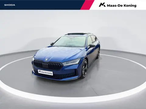 Skoda Superb 1.5 TSI PHEV 204pk Sportline Business · Panoramadak · Trekhaak · Leder · Garantie t/m 1