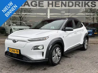 Hyundai Kona EV Fashion 64 kWh | SOH: 95,5% | Full LED | Blindspot | Elektr Stoelen | Two Tone White