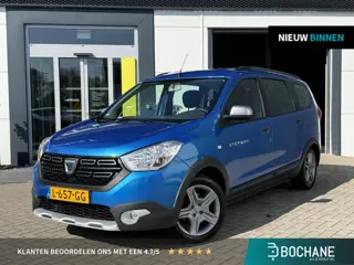 Dacia Lodgy 1.3 TCe Stepway 7p | Achteruitrijcamera | Trekhaak | Navigatie | Cruise Control |