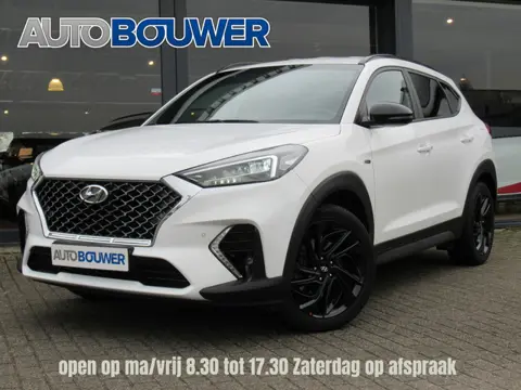 Hyundai Tucson 1.6 T-GDI 177 PK 4WD N-Line 2e eigen | dealer onderh | full option ! | tr.haak