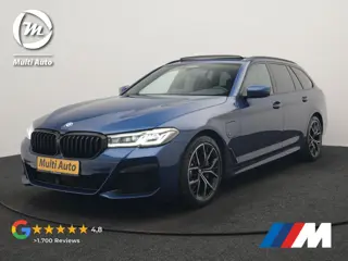 BMW 5 Serie Touring 530e M Sport PHEV 293pk Dealer O.H. | Panodak | Adaptive Cruise | 360 Camera | H