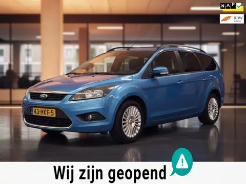 Ford Focus Wagon 1.6 Titanium-1 jaar apk-airco-elek ramen-Distributieriem is vervangen-nette auto