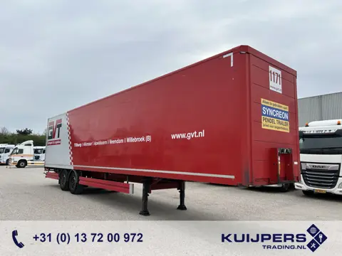 Groenewegen Jumbo / TFSSQ 18 PLY / Box / Roller Door / SAF Disk / NL Trailer