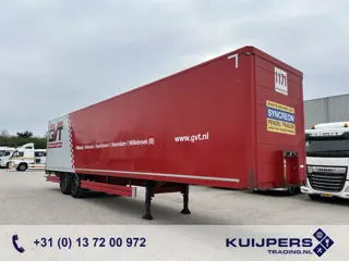 Groenewegen Jumbo / TFSSQ 18 PLY / Box / Roller Door / SAF Disk / NL Trailer