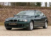 BMW 3 Serie 323 Ci Coupé Farngrün "25.000 kilometers" Collectible quality condition with original 25