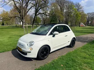 Fiat 500 0.9 TwinAir Automaat Opendak-Leder-Xenon-Clima
