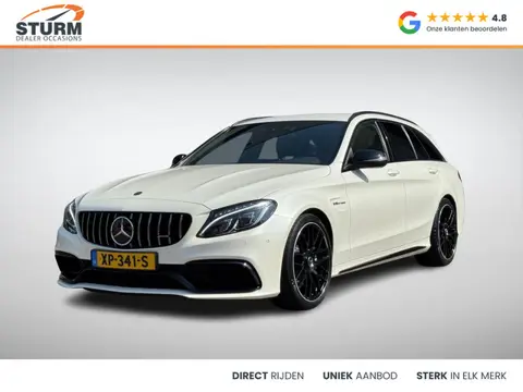Mercedes-Benz C-klasse Estate AMG 63 | Burmester | Geheugenstoelen | Sportuitlaat | Designo Kleur | 